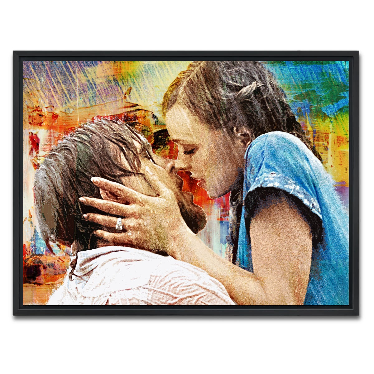 AUTO-MOCKUP WHITE | The Notebook | 1 Piece | Black Framed Canvas | group=4x3