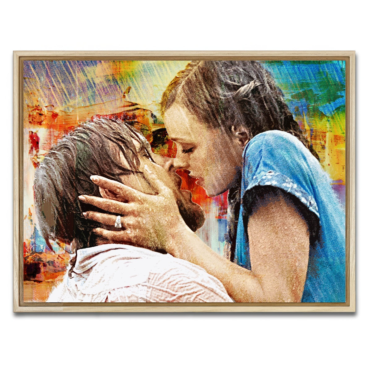 AUTO-MOCKUP WHITE | The Notebook | 1 Piece | Natural Framed Canvas | group=4x3