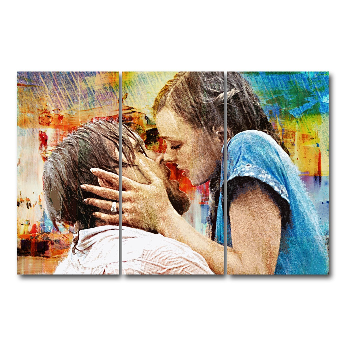 AUTO-MOCKUP WHITE | The Notebook | 3 Piece | Gallery Wrap Canvas | group=12x24
