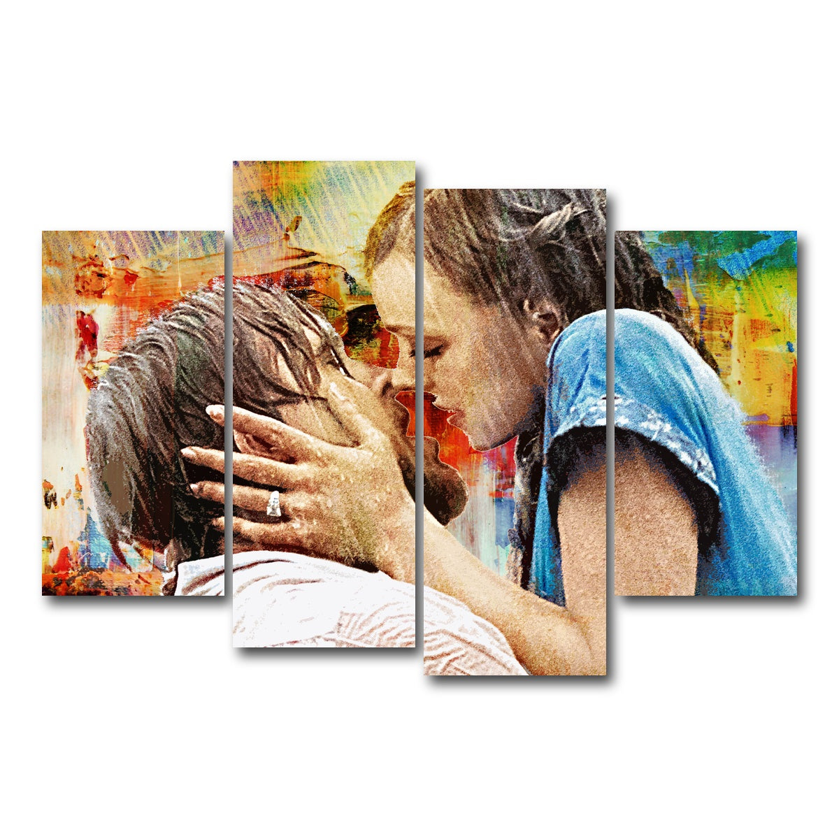 AUTO-MOCKUP WHITE | The Notebook | 4 Piece | Gallery Wrap Canvas | group=4_short