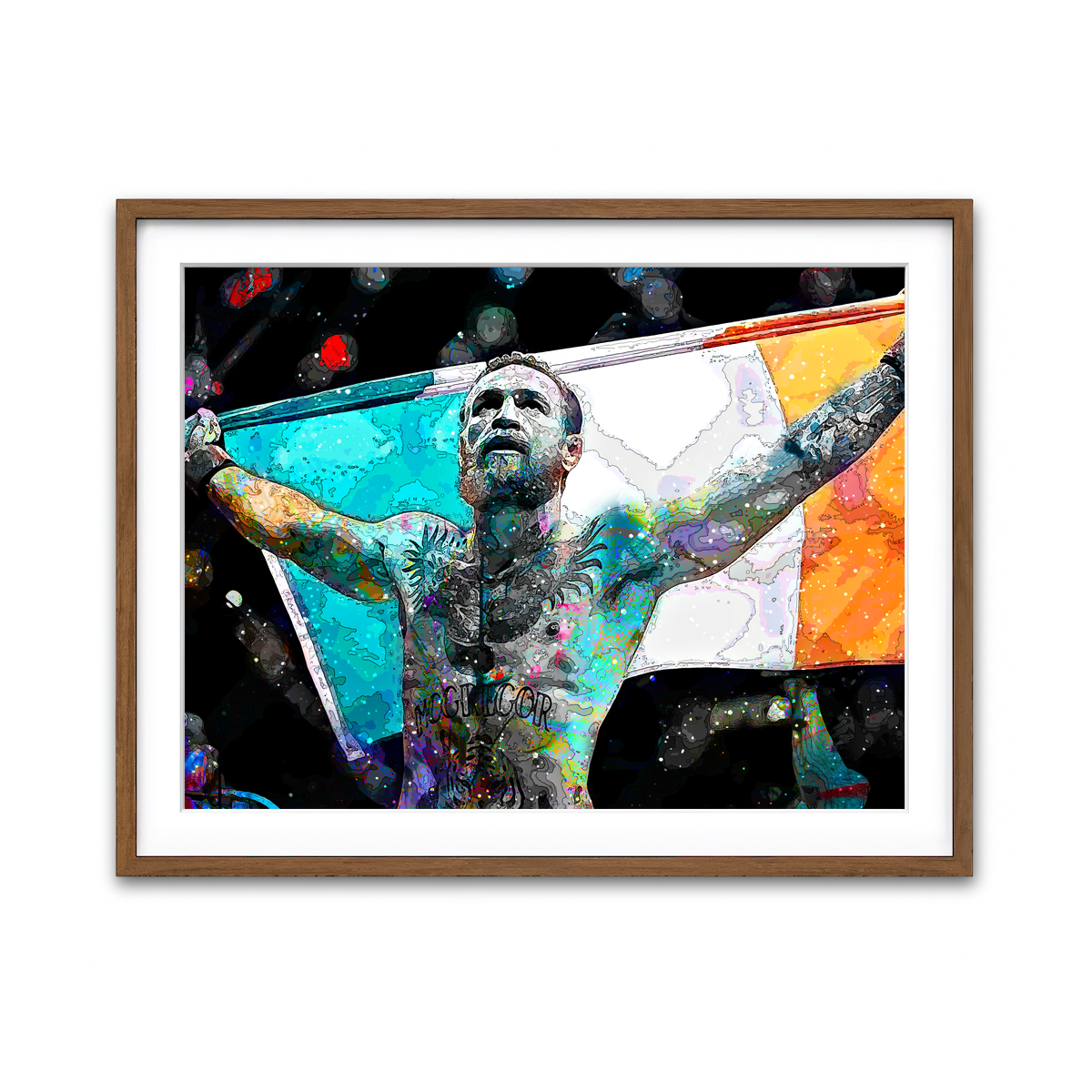 Framed Print 4x3 Walnut