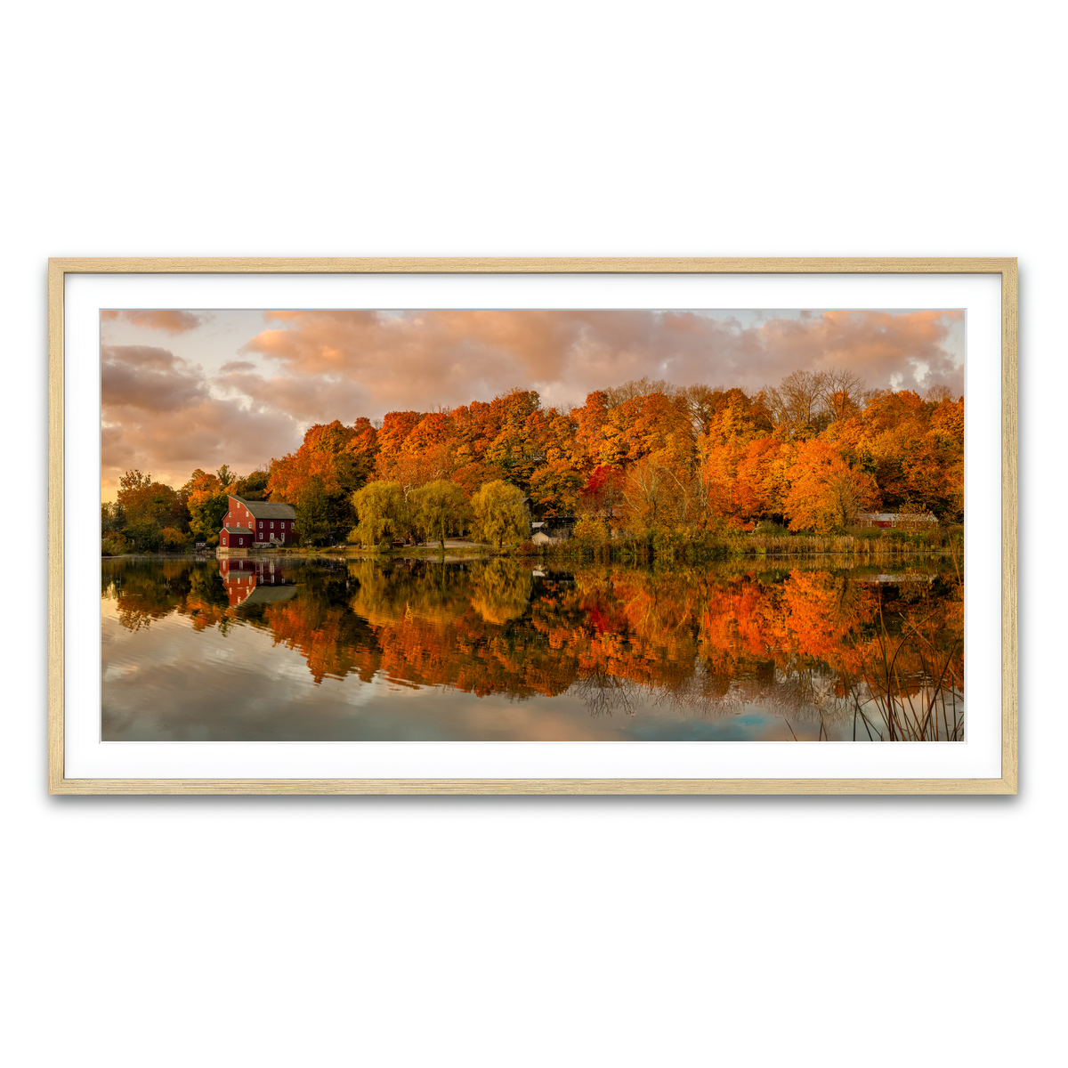 Framed Print 2x1 Natural