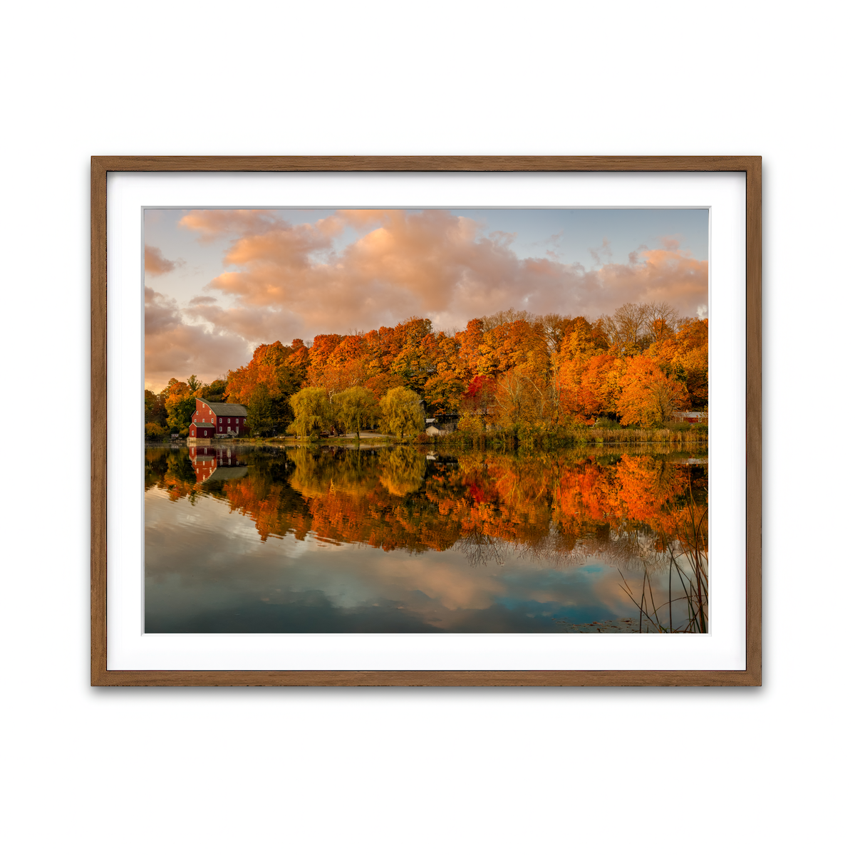 Framed Print 4x3 Walnut
