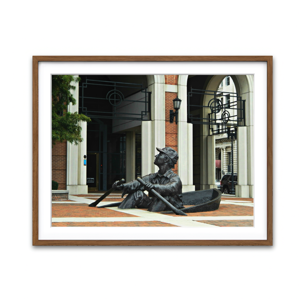 Framed Print 4x3 Walnut