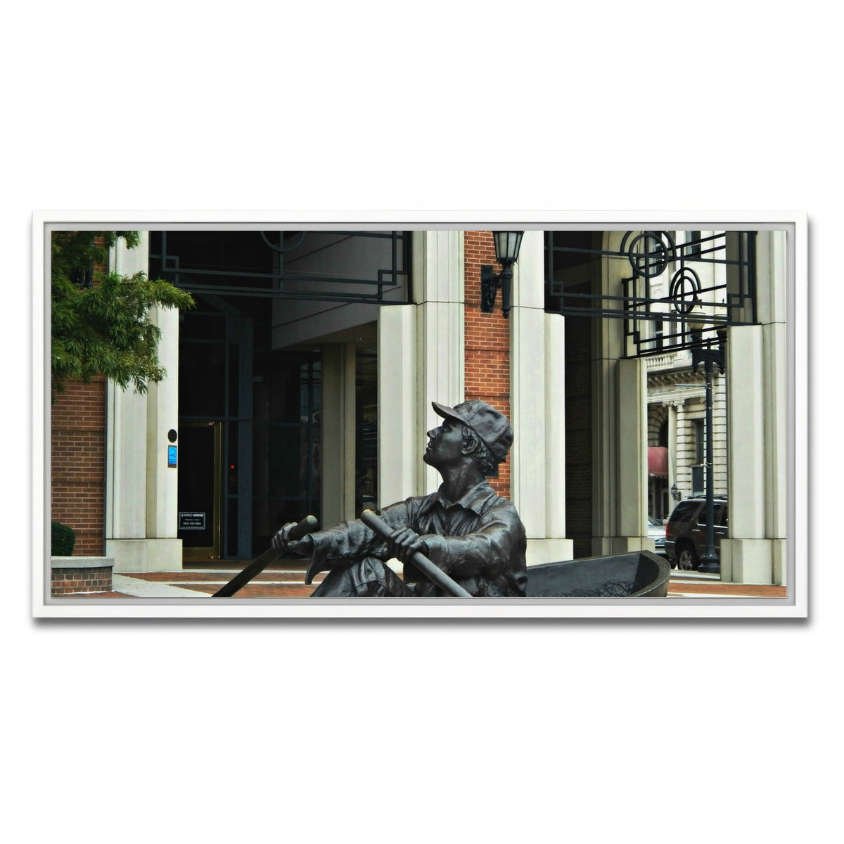 AUTO-MOCKUP WHITE | The Oarsman | 1 Piece | White Framed Canvas | group=2x1