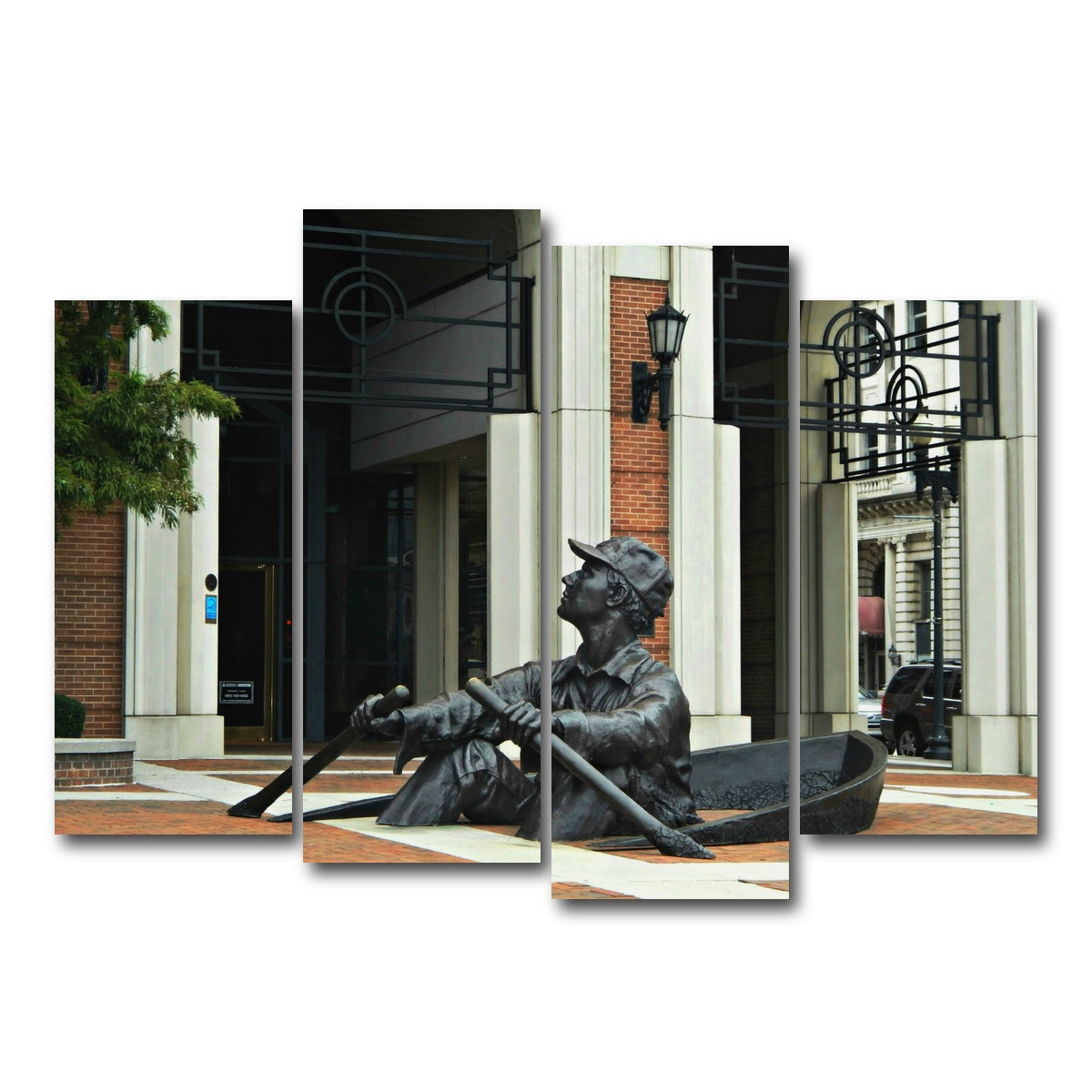 AUTO-MOCKUP WHITE | The Oarsman | 4 Piece | Gallery Wrap Canvas | group=4_normal