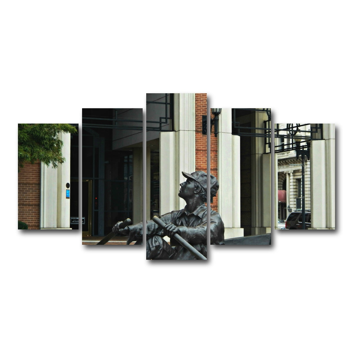 AUTO-MOCKUP WHITE | The Oarsman | 5 Piece | Gallery Wrap Canvas | group=5_normal