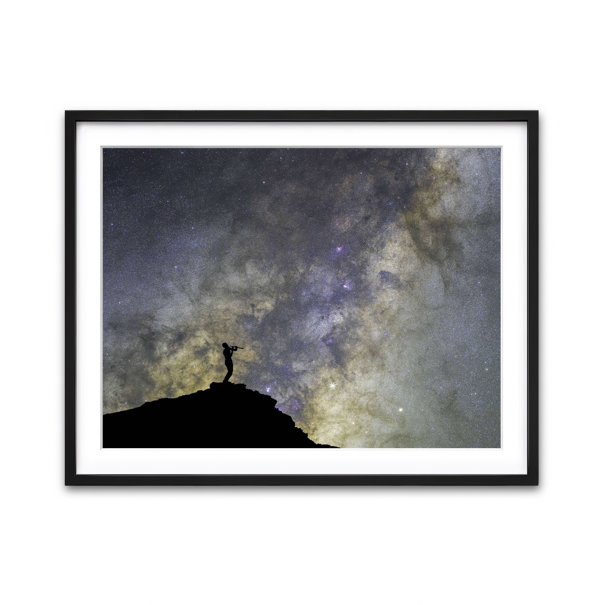Framed Print 4x3 Black