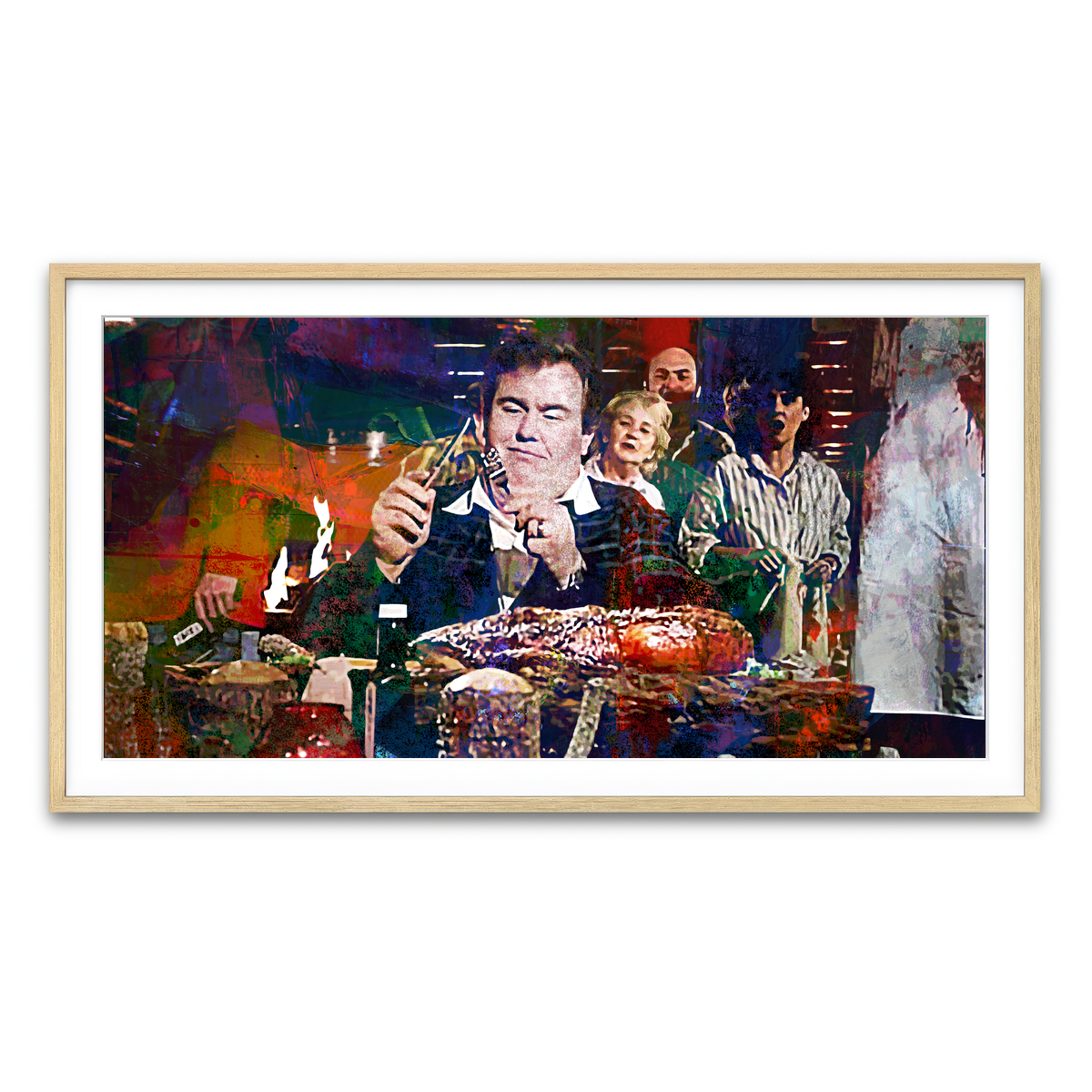 Framed Print 2x1 Natural