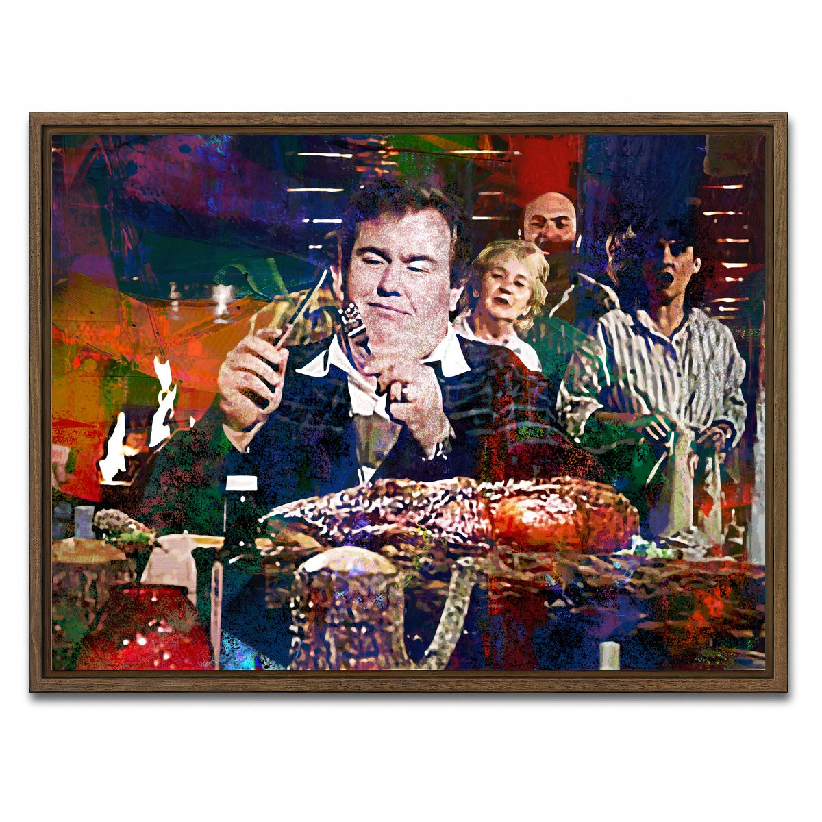 AUTO-MOCKUP WHITE | The Old 96er | 1 Piece | Walnut Framed Canvas | group=4x3