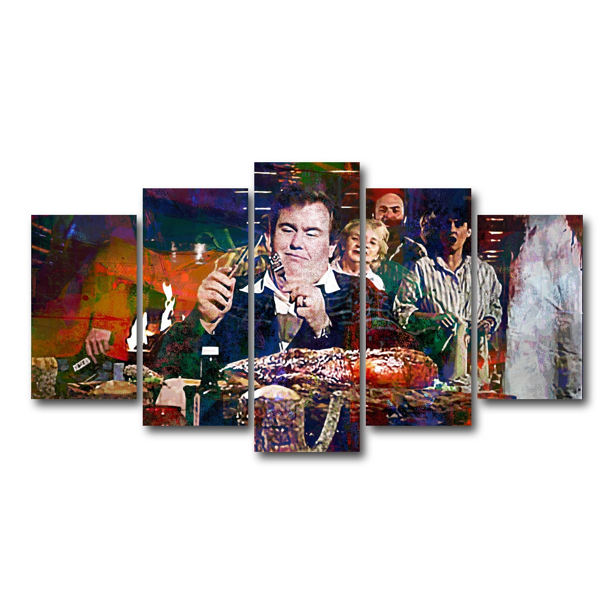 AUTO-MOCKUP WHITE | The Old 96er | 5 Piece | Gallery Wrap Canvas | group=5_normal