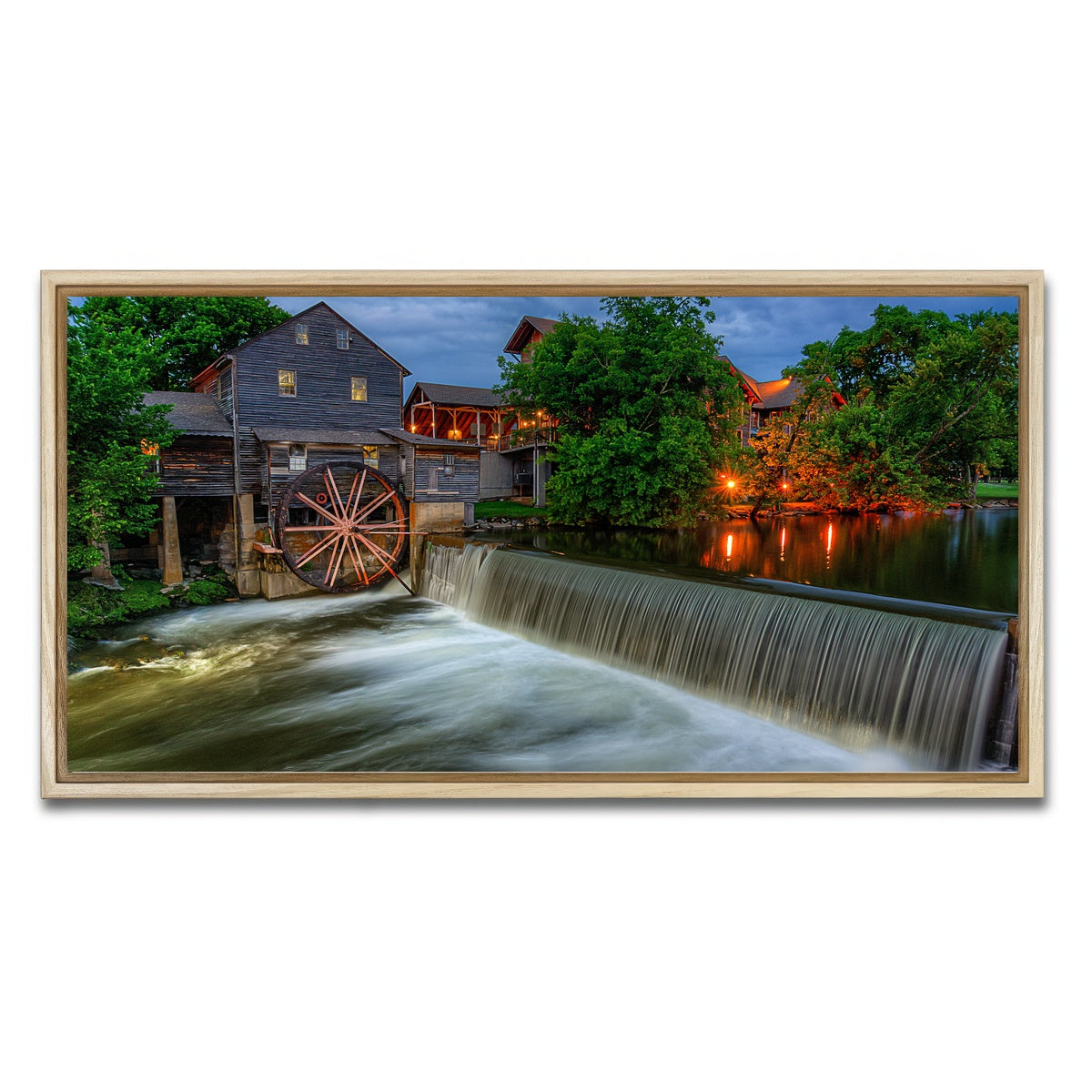 AUTO-MOCKUP WHITE | The Old Mill | 1 Piece | Natural Framed Canvas | group=2x1