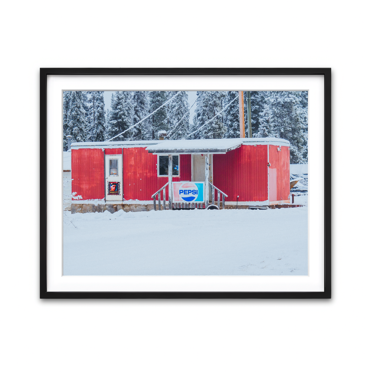 Framed Print 4x3 Black