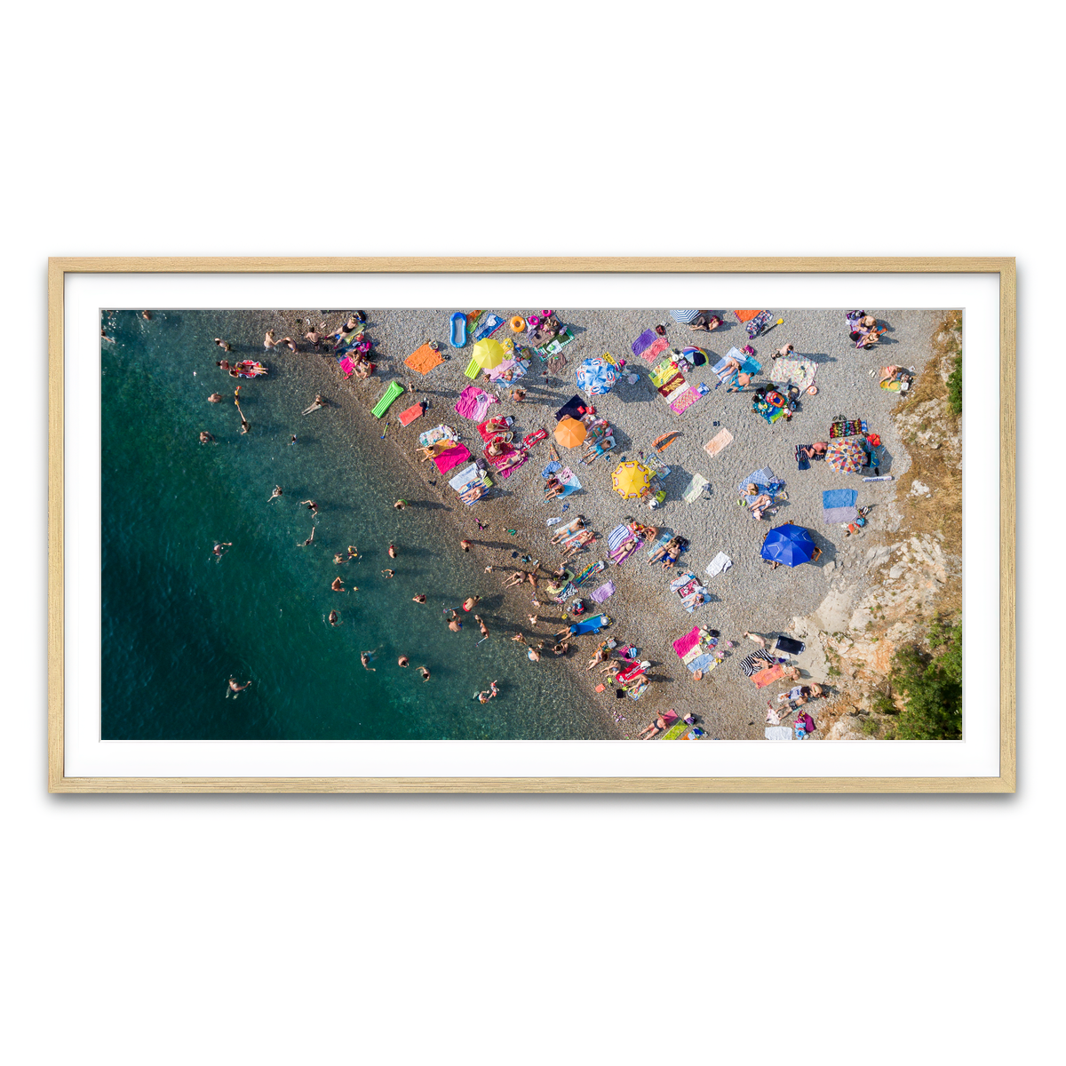 Framed Print 2x1 Natural