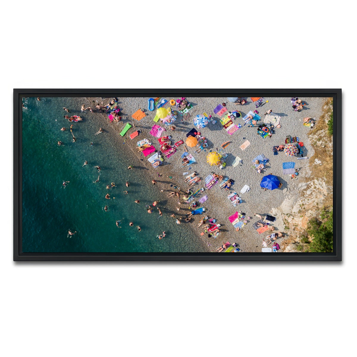 AUTO-MOCKUP WHITE | The Party Spot | 1 Piece | Black Framed Canvas | group=2x1