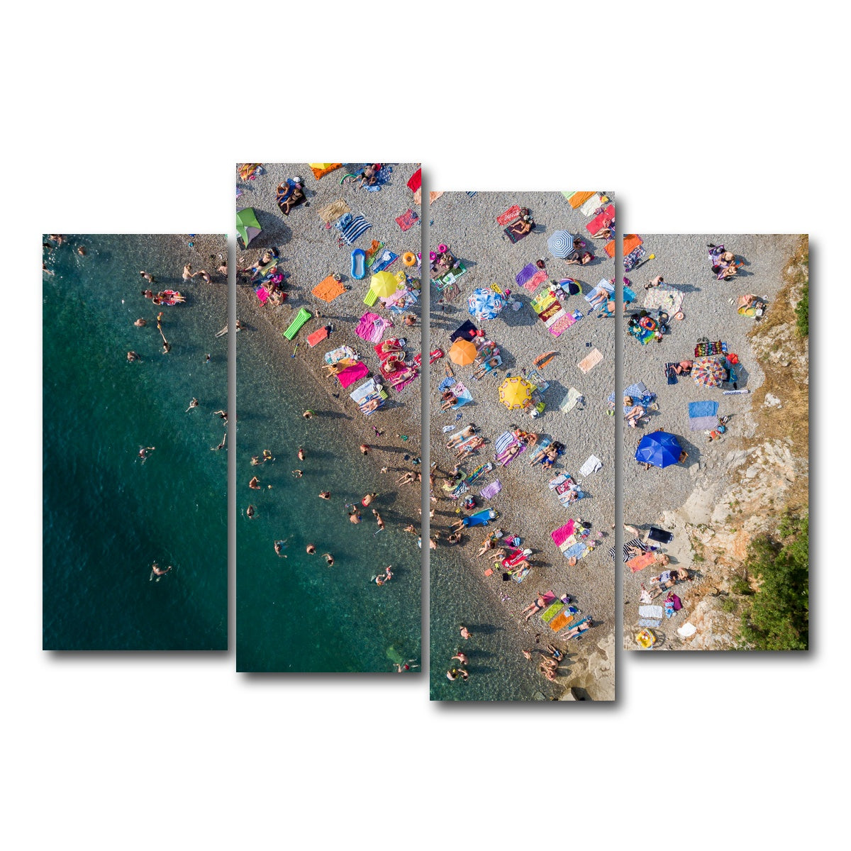 AUTO-MOCKUP WHITE | The Party Spot | 4 Piece | Gallery Wrap Canvas | group=4_normal