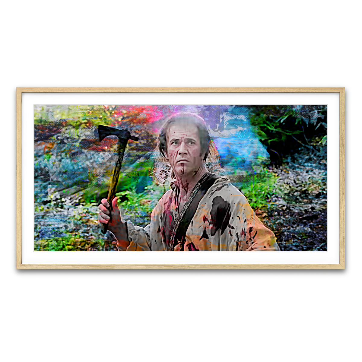 Framed Print 2x1 Natural