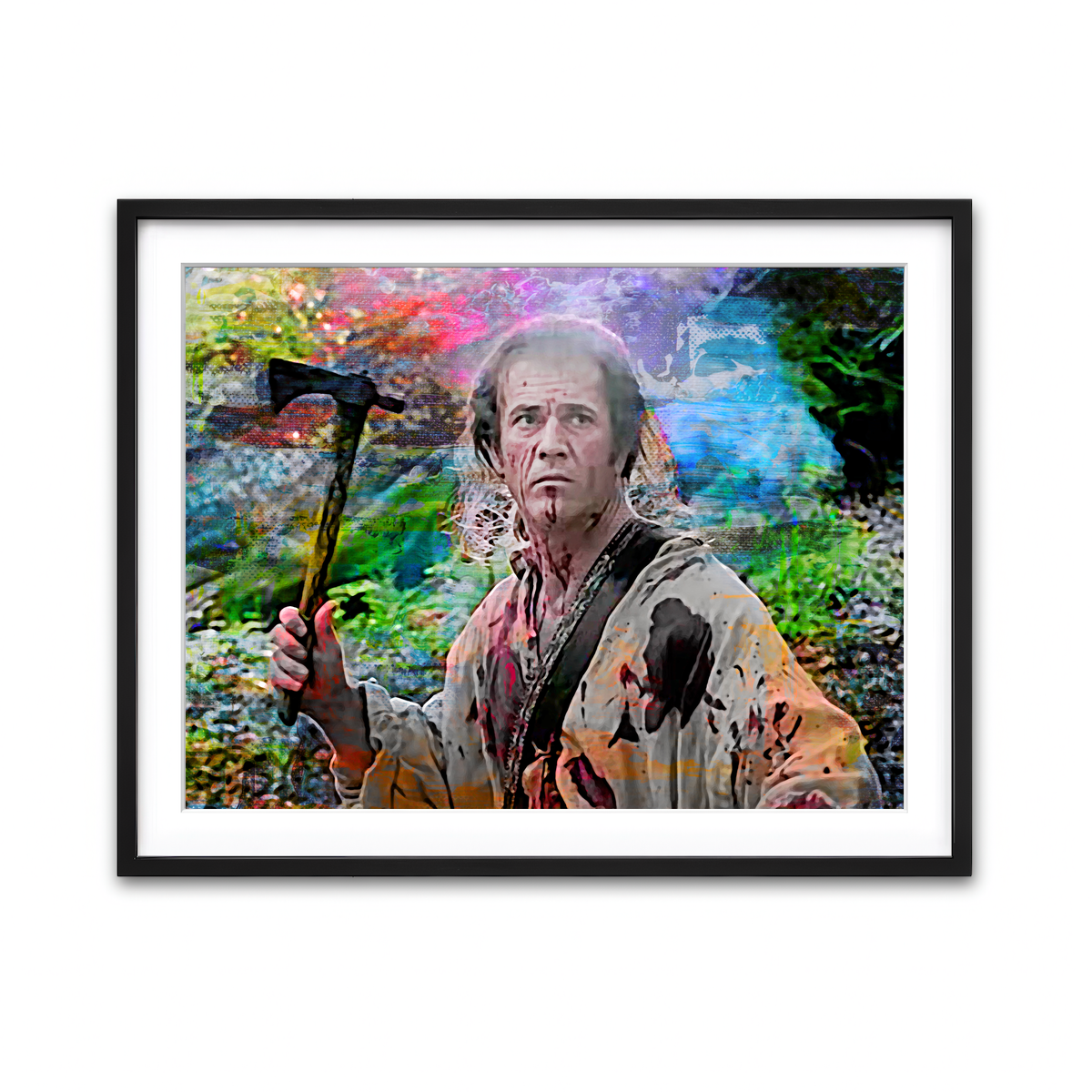 Framed Print 4x3 Black