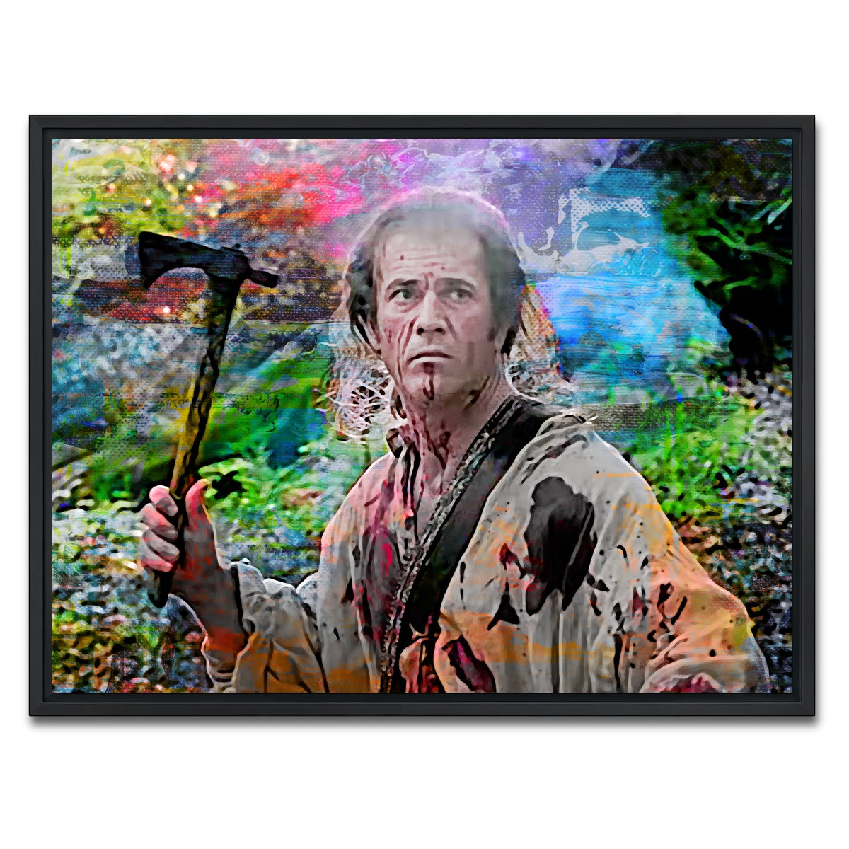 AUTO-MOCKUP WHITE | The Patriot | 1 Piece | Black Framed Canvas | group=4x3