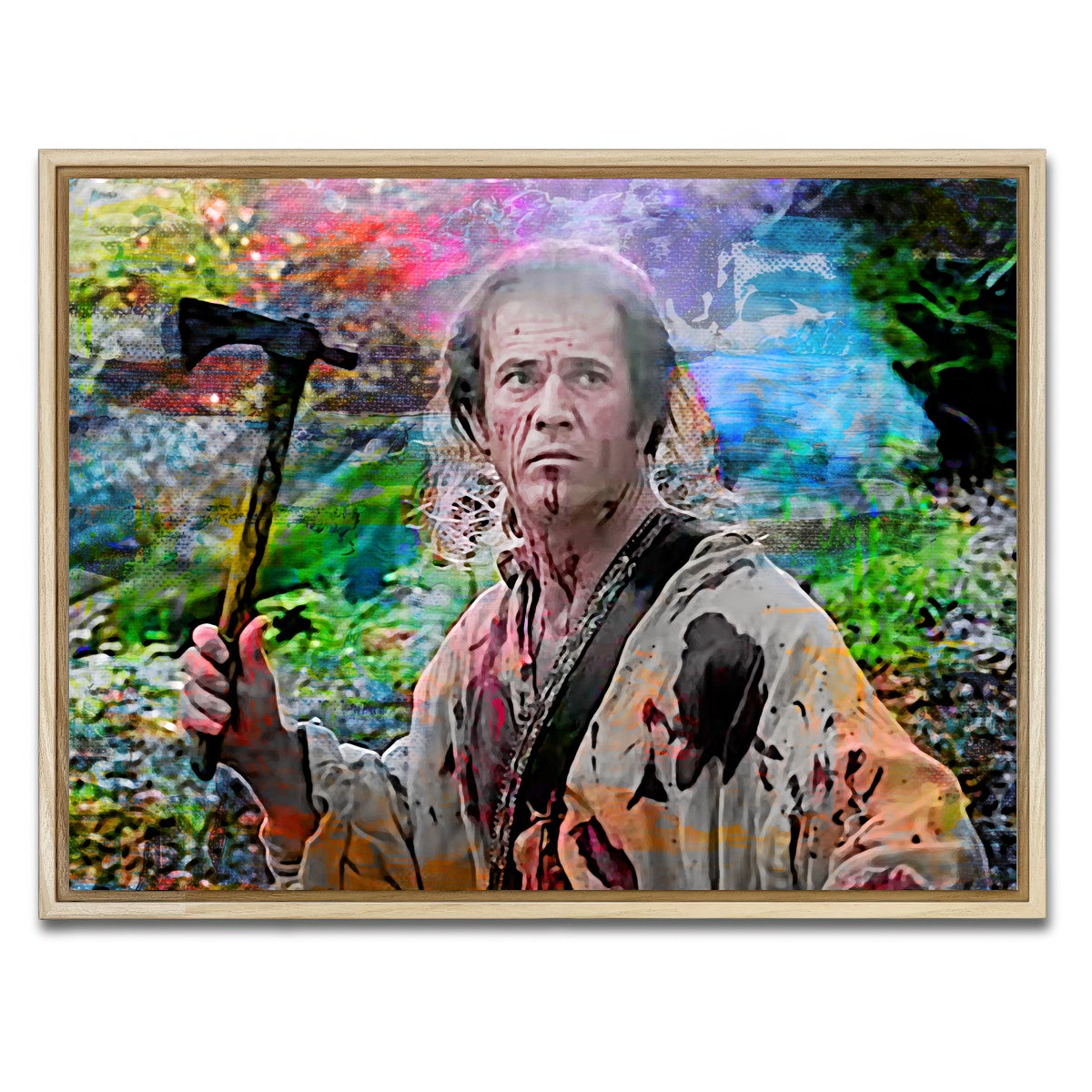 AUTO-MOCKUP WHITE | The Patriot | 1 Piece | Natural Framed Canvas | group=4x3