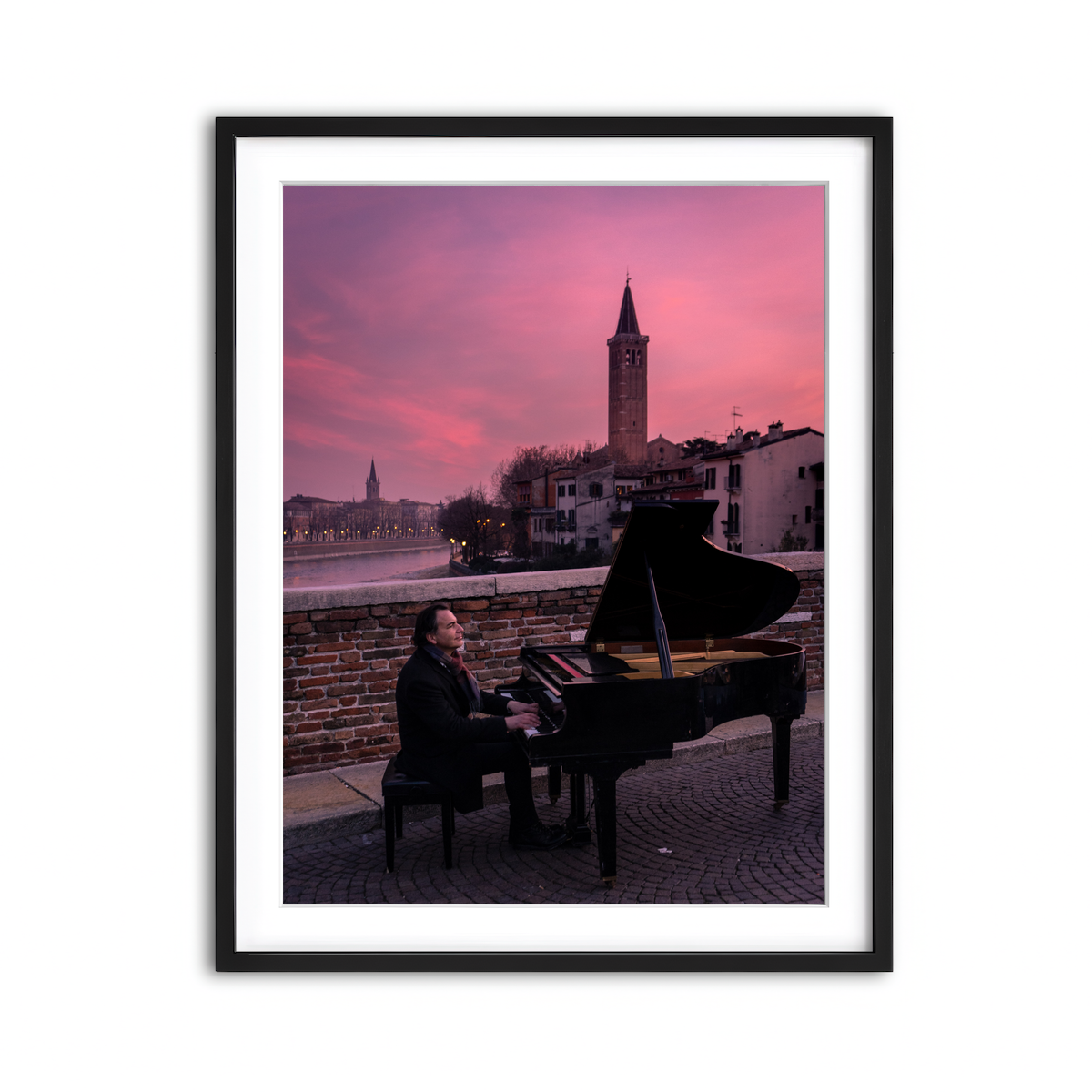 Framed Print 3x4 Black