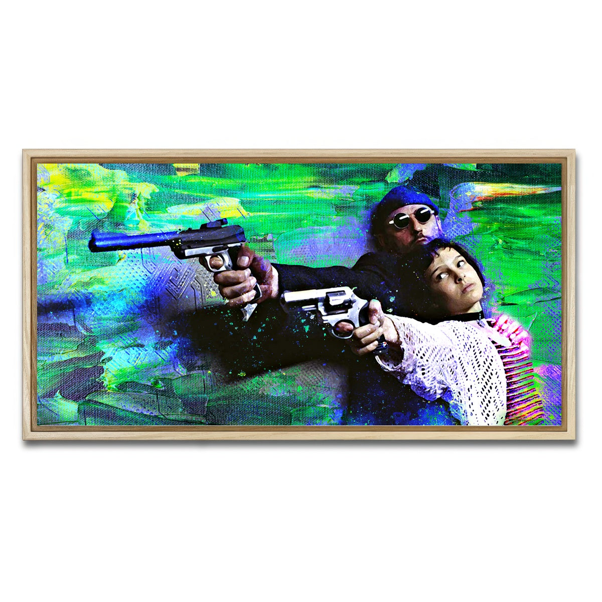 AUTO-MOCKUP WHITE | The Professional | 1 Piece | Natural Framed Canvas | group=2x1