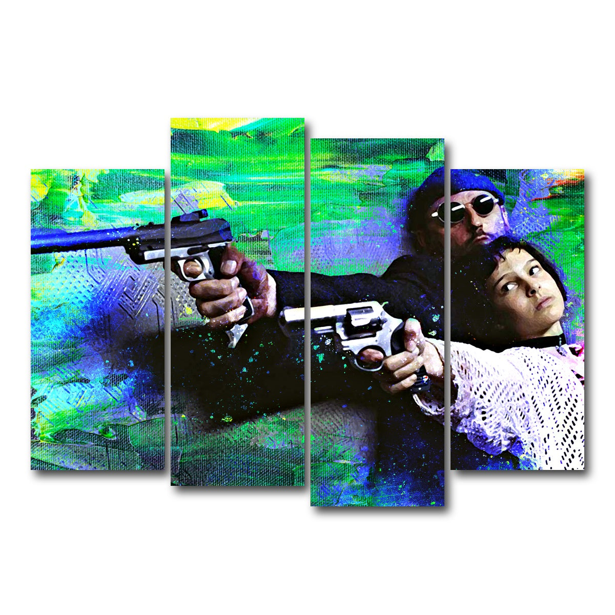 AUTO-MOCKUP WHITE | The Professional | 4 Piece | Gallery Wrap Canvas | group=4_normal