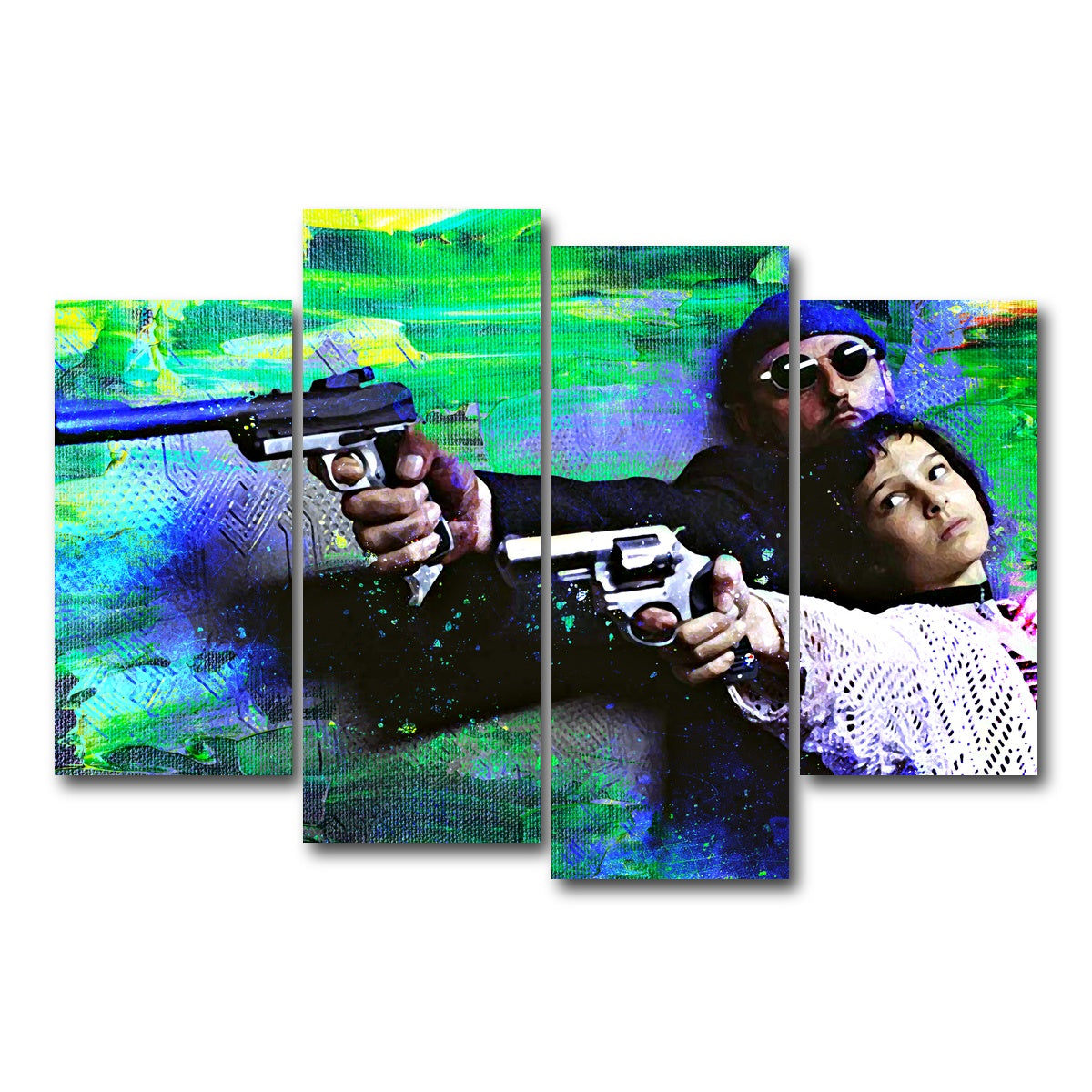 AUTO-MOCKUP WHITE | The Professional | 4 Piece | Gallery Wrap Canvas | group=4_short