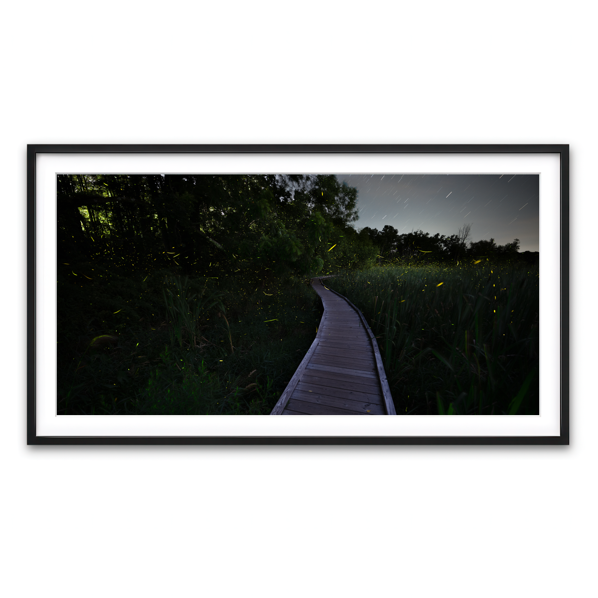 Framed Print 2x1 Black