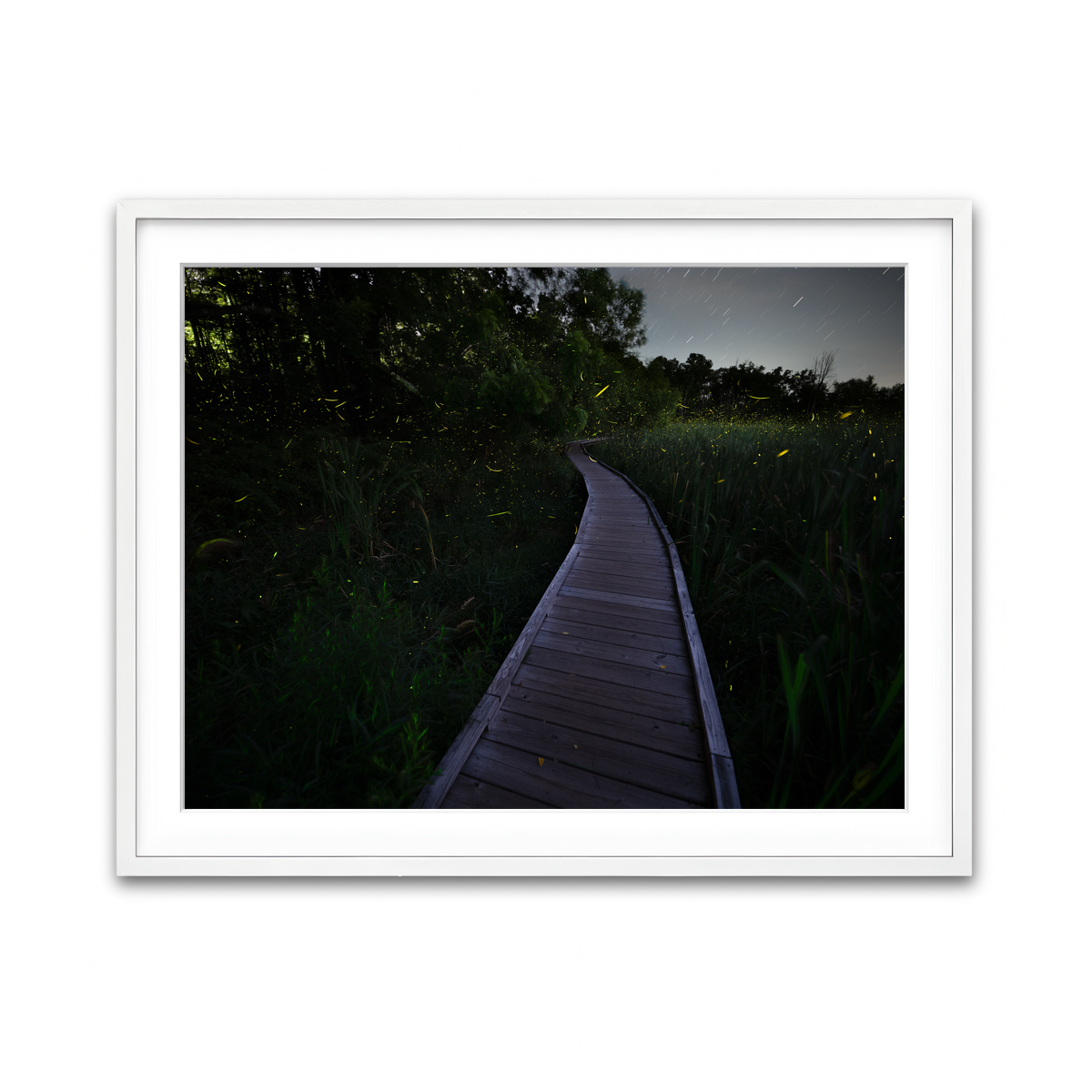 Framed Print 4x3 White