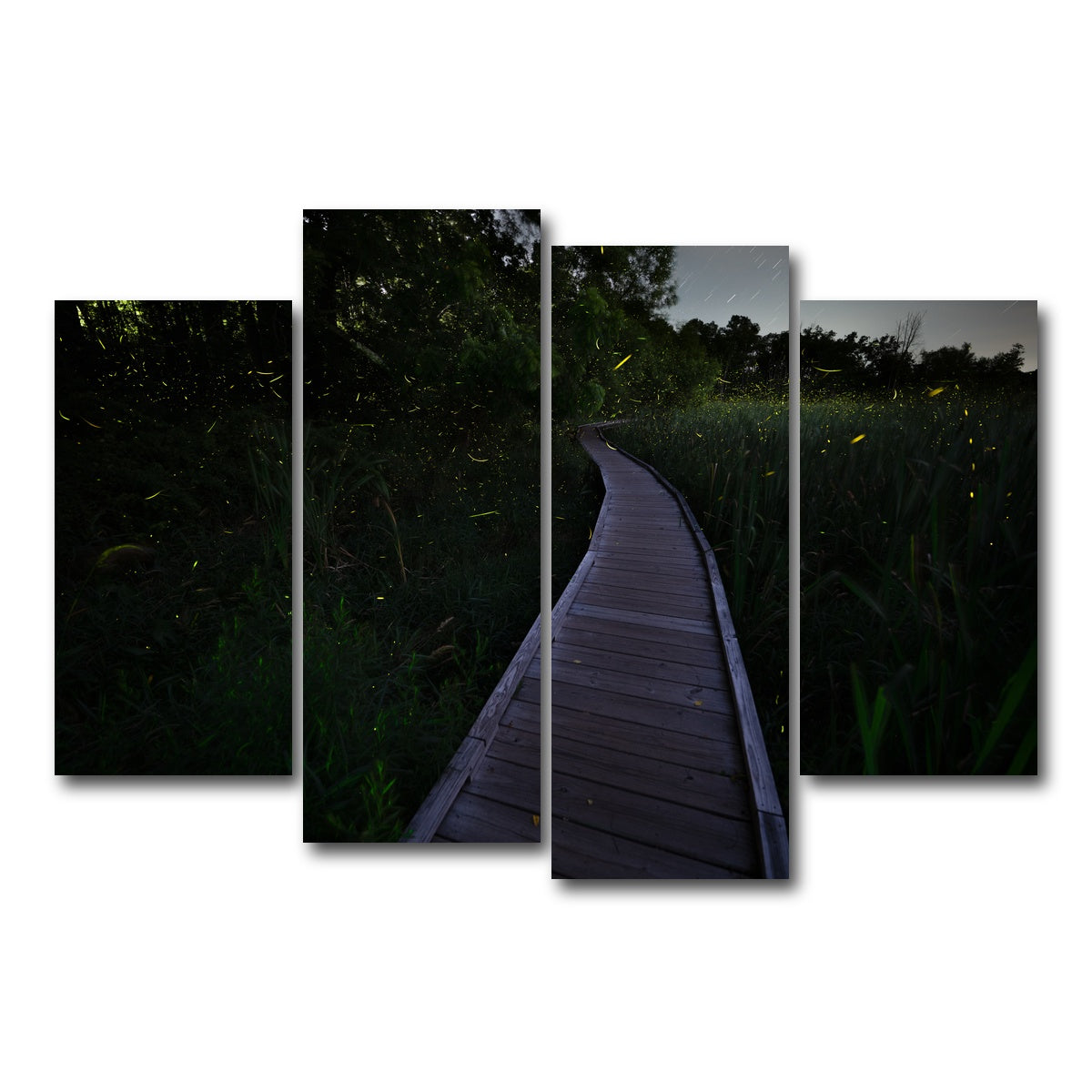 AUTO-MOCKUP WHITE | The Quiet Forward | 4 Piece | Gallery Wrap Canvas | group=4_short