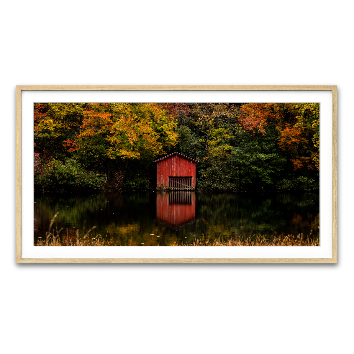 Framed Print 2x1 Natural