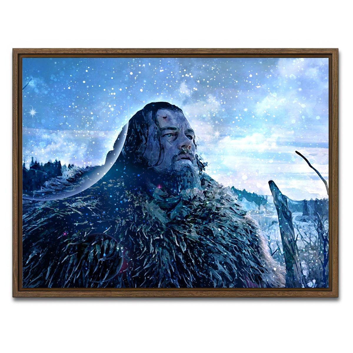 AUTO-MOCKUP WHITE | The Revenant | 1 Piece | Walnut Framed Canvas | group=4x3