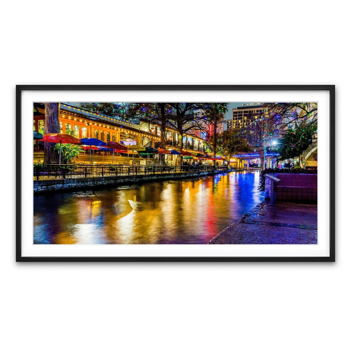 Framed Print 2x1 Black