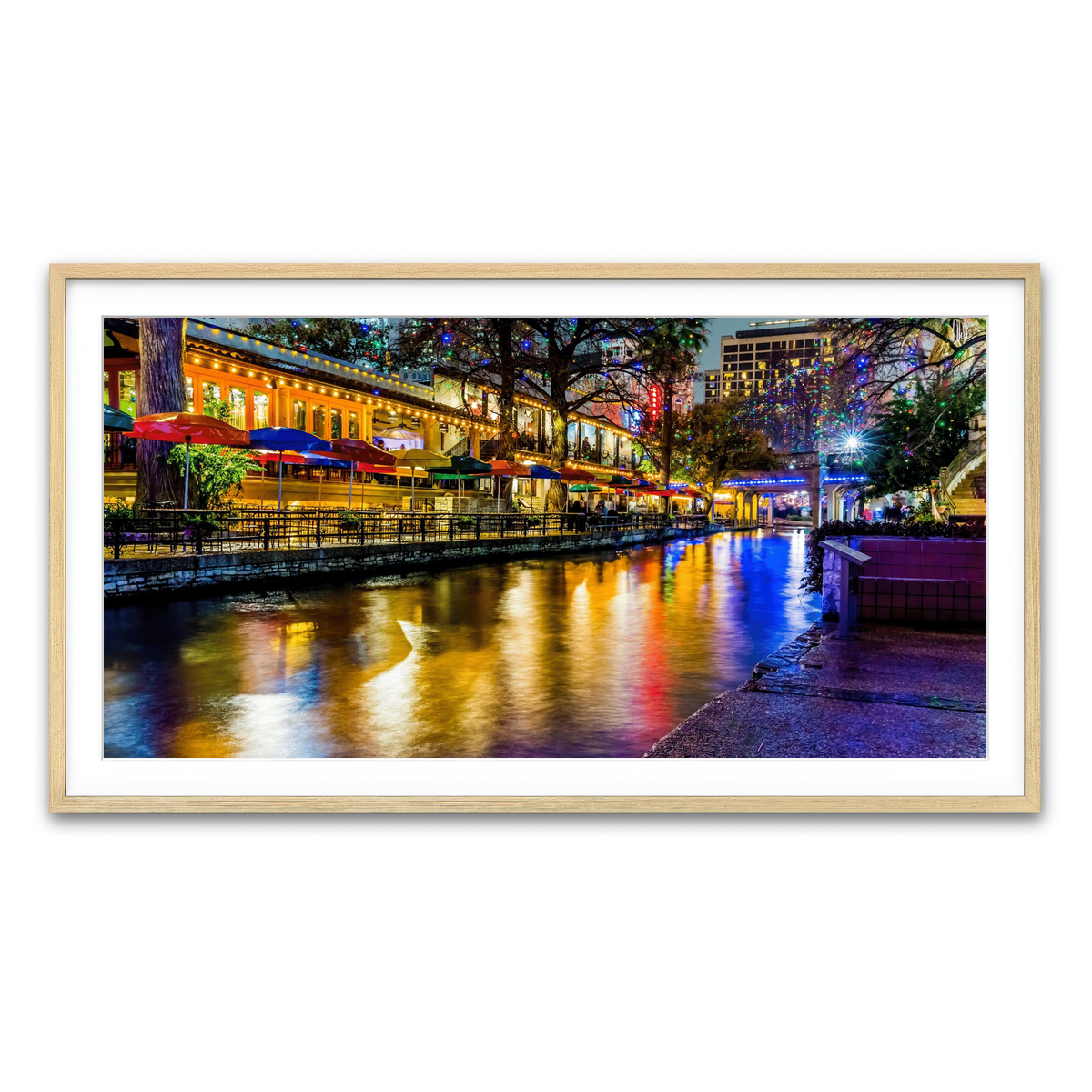 Framed Print 2x1 Natural