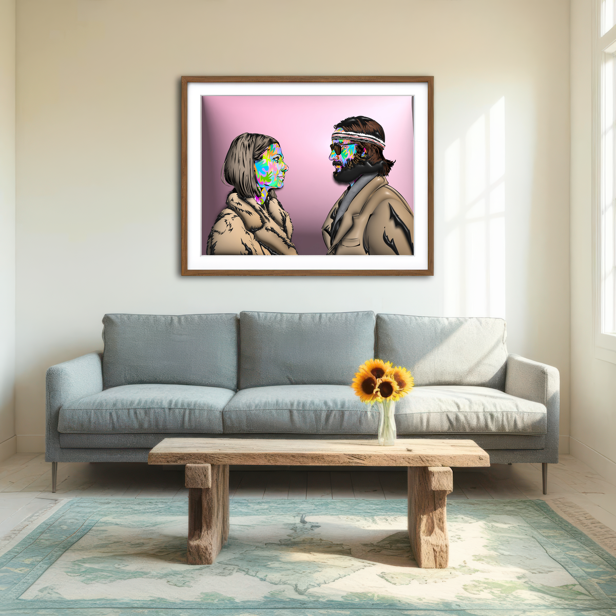 AUTO-MOCKUP ROOM | The Royal Tenenbaums Wall Art