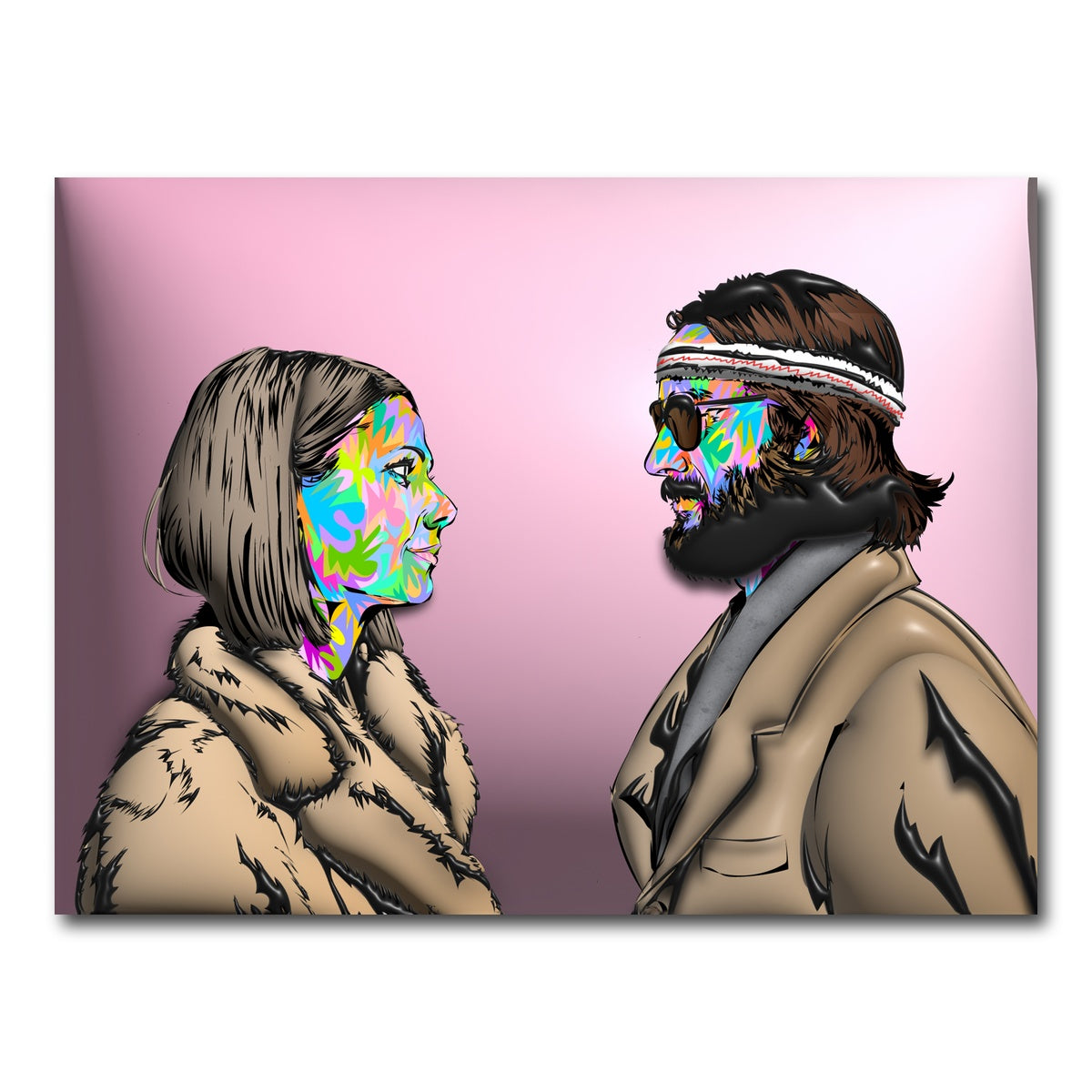 AUTO-MOCKUP WHITE | The Royal Tenenbaums | 1 Piece | Gallery Wrap Canvas | group=4x3