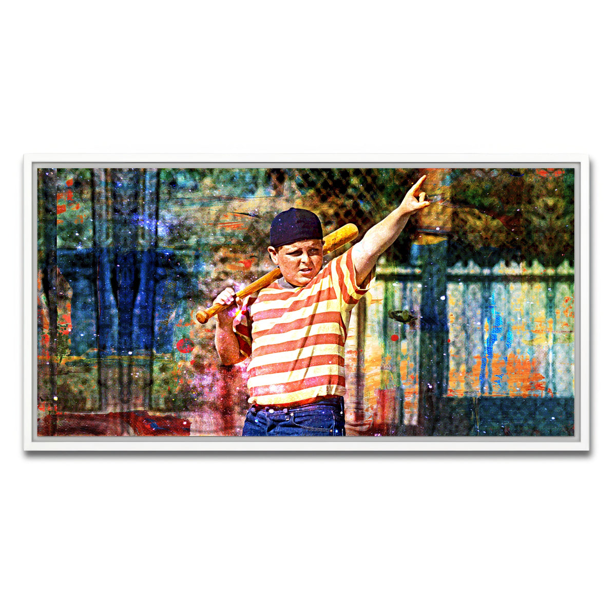 AUTO-MOCKUP WHITE | The Sandlot | 1 Piece | White Frame | group=2x1