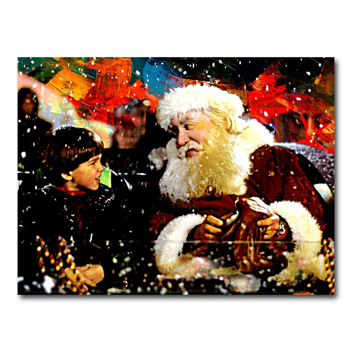 AUTO-MOCKUP WHITE | The Santa Clause | 1 Piece | Gallery Wrap Canvas | group=4x3