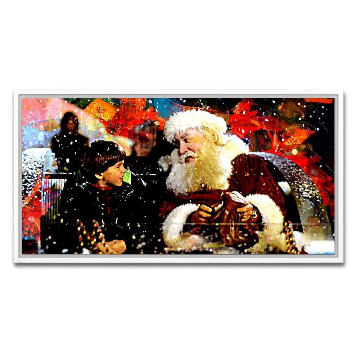 AUTO-MOCKUP WHITE | The Santa Clause | 1 Piece | White Framed Canvas | group=2x1