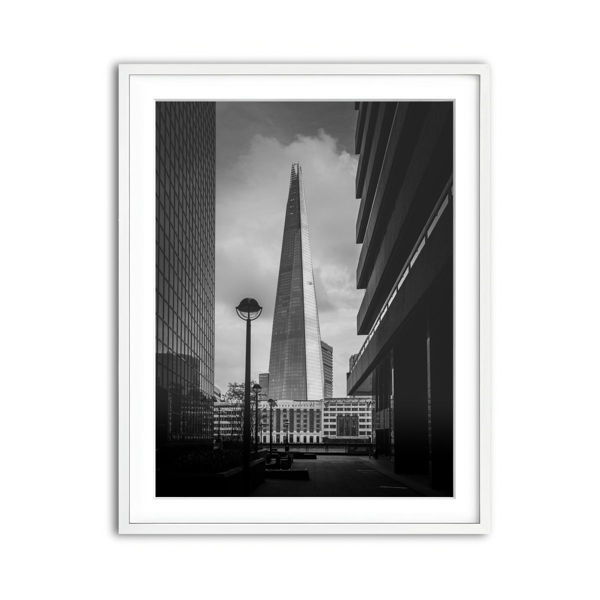 Framed Print 3x4 White