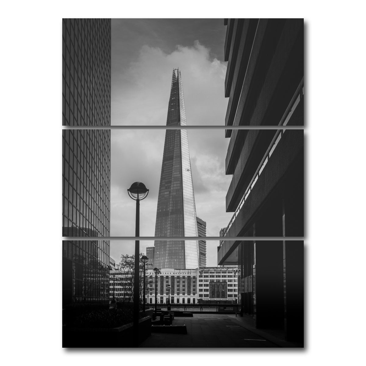 AUTO-MOCKUP WHITE | The Shard | 3 Piece | Gallery Wrap Canvas | group=8x18_stacked