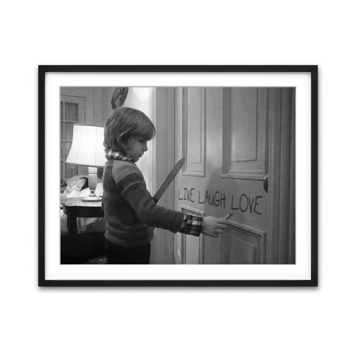 Framed Print 4x3 Black
