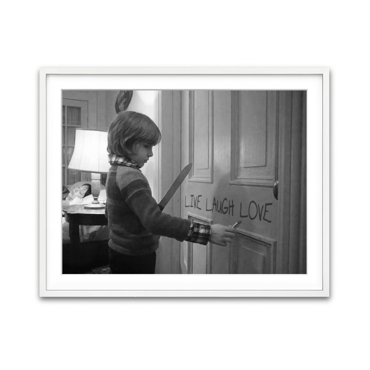 Framed Print 4x3 White