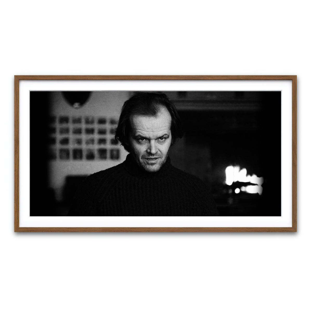 Framed Print 2x1 Walnut