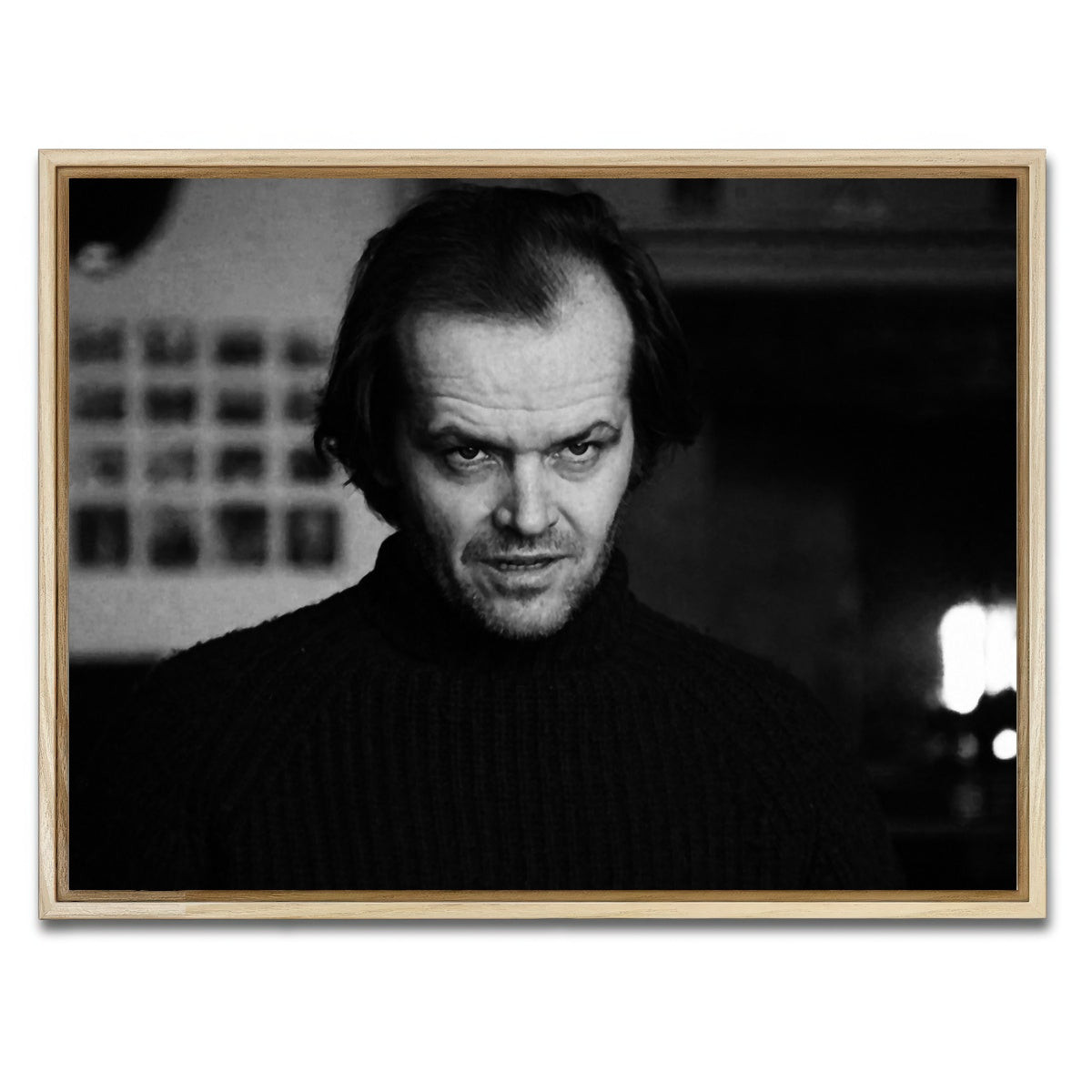 AUTO-MOCKUP WHITE | The Shining | 1 Piece | Natural Framed Canvas | group=4x3