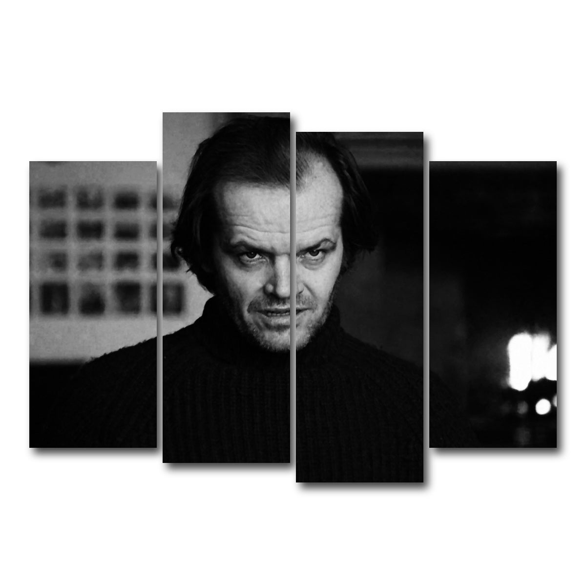 AUTO-MOCKUP WHITE | The Shining | 4 Piece | Gallery Wrap Canvas | group=4_normal