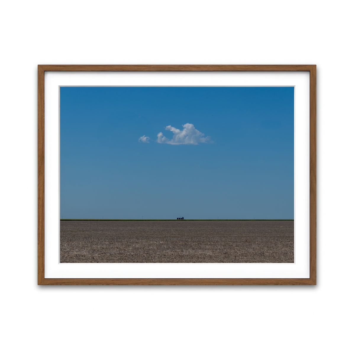 Framed Print 4x3 Walnut