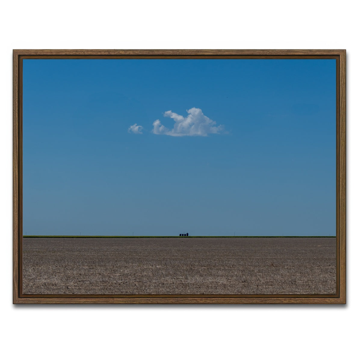 AUTO-MOCKUP WHITE | The Soul Cloud | 1 Piece | Walnut Framed Canvas | group=4x3