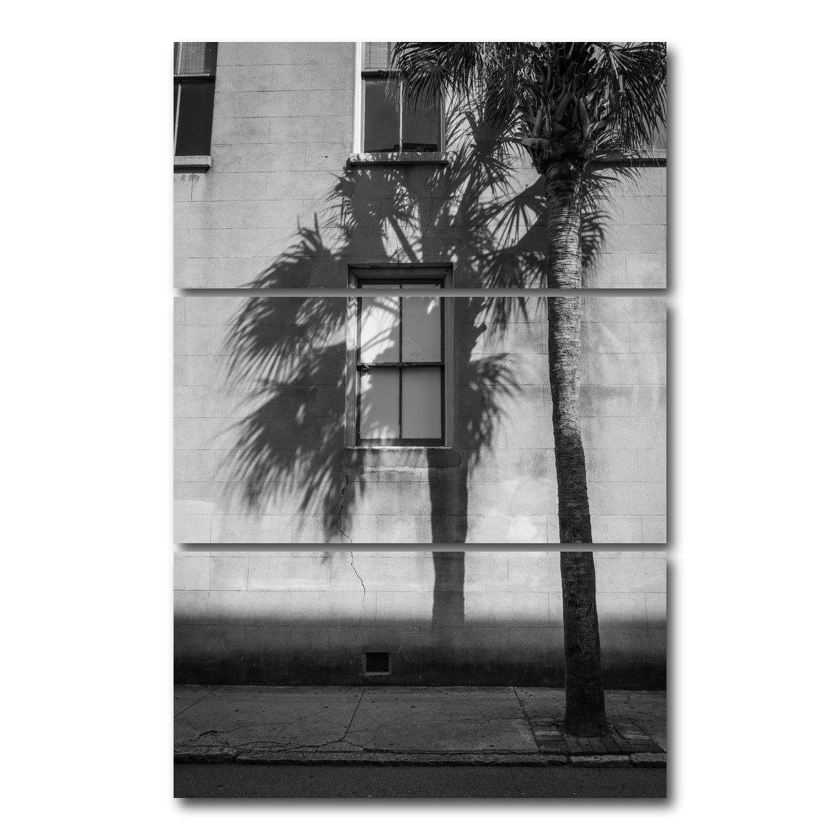 AUTO-MOCKUP WHITE | The Southern Window | 3 Piece | Gallery Wrap Canvas | group=12x24_stacked